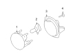 Ford Escape Fog Light Diagram - AL8Z-15200-A