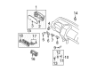 Ford Dimmer Switch Diagram - 6E5Z-11691-AA
