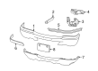 Ford Ranger License Plate Diagram - F87Z-17A385-AAA