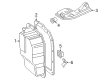 Ford Transfer Case Cover Diagram - 3L8Z-7G004-AA