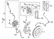 Ford F-150 Brake Pads Diagram - ML3Z-2001-C