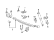 Ford Leaf Spring Plate Diagram - 3L5Z-5796-TA