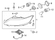 Ford Focus Light Socket Diagram - 8S4Z-13411-A