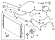 Ford Transit-350 HD Water Hose Diagram - LK4Z-8260-G