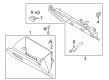 Ford Bronco Glove Box Diagram - M2DZ-7804338-AA