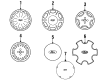 Ford Contour Wheel Cover Diagram - F7RZ-1130-GA