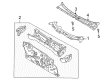Ford Escape Dash Panel Diagram - 6L8Z-7801610-A