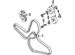 Ford Taurus Timing Belt Idler Pulley Diagram - F3DZ-6B217-B