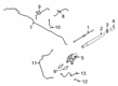 Ford Explorer Windshield Washer Nozzle Diagram - LB5Z-17603-B