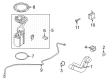 Ford F-350 Super Duty Fuel Filler Neck Diagram - LC3Z-9034-D