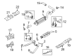 Ford E-150 Club Wagon Exhaust Tip Diagram - 8C2Z-5202-A
