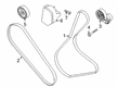 Ford Escape Serpentine Belt Diagram - K2GZ-8620-CA