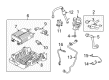 Mercury Mariner Vapor Canister Diagram - 9L8Z-9D653-D
