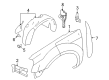 Ford Taurus X Fender Diagram - 8F9Z-16005-A