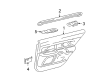 Ford Five Hundred Interior Door Handle Diagram - 5G1Z-54266A25-AAC