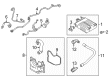 Ford Focus Oxygen Sensor Diagram - CV6Z-9G444-A