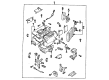 Mercury Villager Heater Core Diagram - F3XY-18476-B