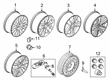 Lincoln MKC Spare Wheel Diagram - EJ7Z-1007-F