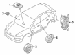Lincoln Corsair Car Speakers Diagram - LJ7Z-18808-AA