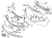 Lincoln MKX Emblem Diagram - BA1Z-8213-A