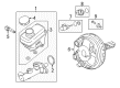 Ford Escape Master Cylinder Repair Kit Diagram - 9M6Z-2L454-A