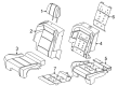 Lincoln Nautilus Seat Covers Diagram - R2TZ-5866600-HA