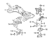 Ford Transit Connect Engine Mount Diagram - 9T1Z-6038-A