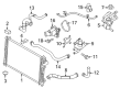 Mercury Milan Coolant Reservoir Hose Diagram - 9E5Z-8286-F