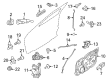Ford Interior Door Handle Diagram - BE5Z-5422600-B