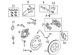 Ford Mustang Brake Rotor Diagram - DR3Z-2C026-A