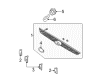 Ford Focus Side Marker Light Diagram - 2M5Z-13200-BA