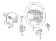 Ford C-Max Steering Wheel Diagram - DV6Z-3600-AA