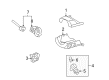 Ford Fusion Steering Column Cover Diagram - 7E5Z-3530-AA