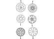 Ford Windstar Lug Nuts Diagram - F8SZ-1012-AA