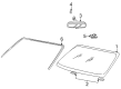 Ford Excursion Car Mirror Diagram - YC3Z-17700-AA