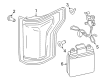 Ford F-150 Tail Light Diagram - HL3Z-13405-D