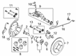 Ford Fiesta Backing Plate Diagram - C1BZ-2C028-B
