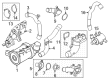 Ford Maverick Water Hose Diagram - NZ6Z-8A577-B