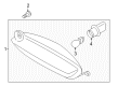 Ford Mustang Back Up Light Diagram - FR3Z-15500-A
