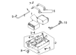Ford F-150 Battery Tray Diagram - ML3Z-10732-BA