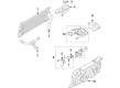 Ford F-150 Radiator fan Diagram - ML3Z-8C607-H