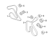 Ford Mustang Drive Belt Diagram - BR3Z-8620-E