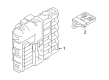 Ford Body Control Module Diagram - BL8Z-15604-B