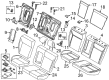Ford Focus Seat Covers Diagram - F1EZ-5863805-KA