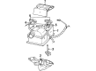 Ford Windstar Battery Cable Diagram - 1F2Z-14300-AA