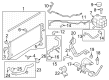 Ford Bronco Coolant Reservoir Hose Diagram - NB3Z-8063-D