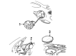 Ford Taurus Car Speakers Diagram - F6DZ18808FB