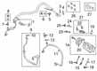 Ford Transit Connect A/C Compressor Diagram - KV6Z-19703-B