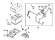 Ford Car Battery Diagram - BAGM-94RH7-800