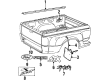 Ford Explorer Emblem Diagram - F2TZ-9842528-A